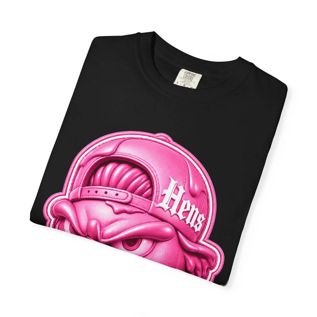 Pink Out Hen Graphic T-Shirt — 'Hens' Urban Mascot Tee